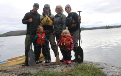 4 week backcountry canoe trip with toddlers – #1